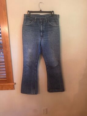Vintage orange label Levi's